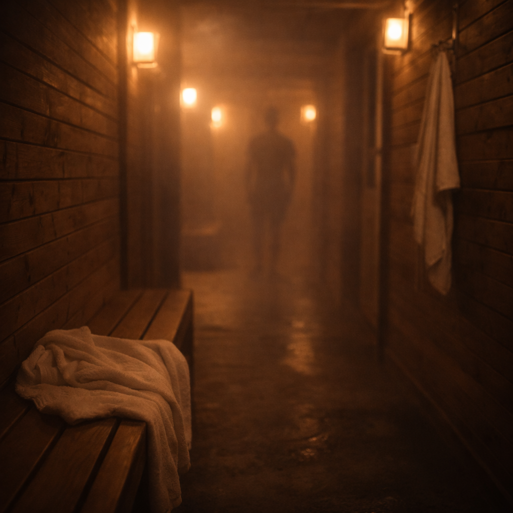 Sauna interior - navigating bathhouse and sauna cruising environments